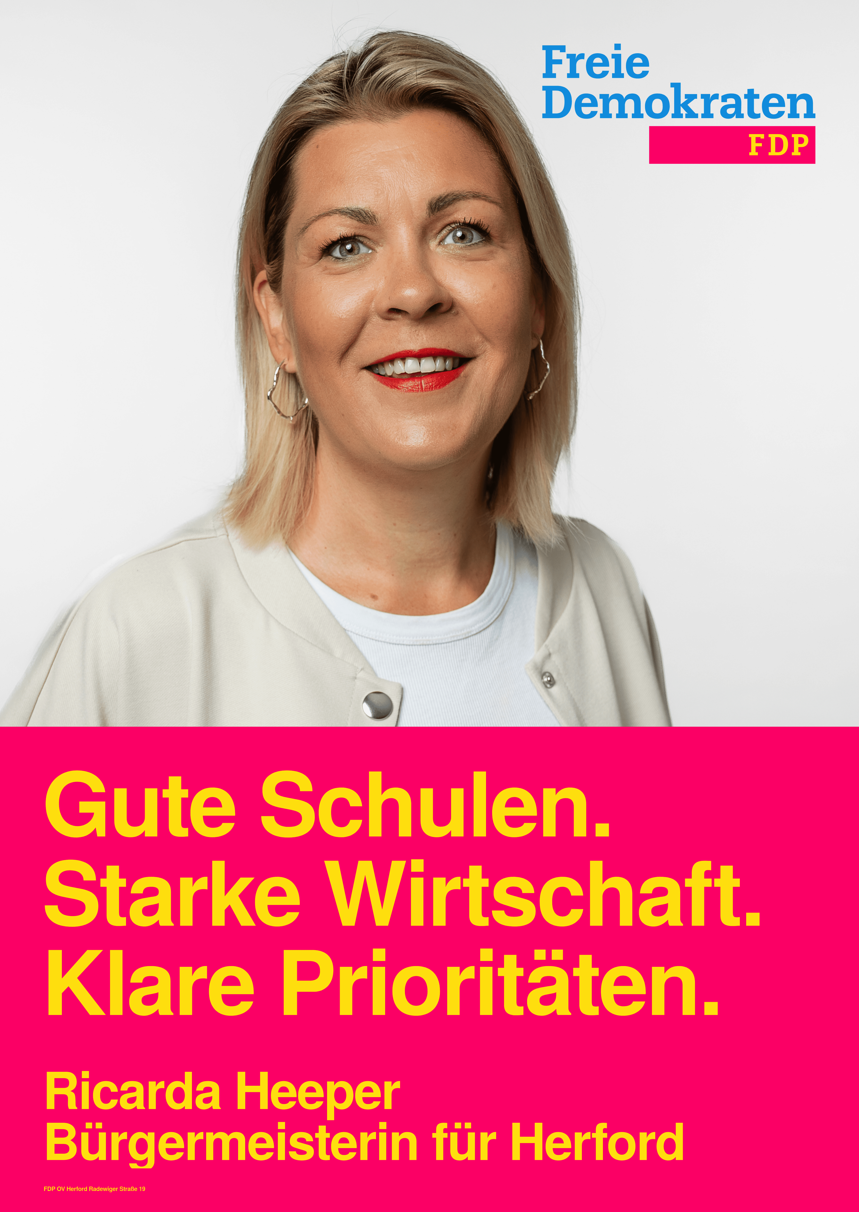 Gute Schulen - starke Wirtschaft - klare Prioritäten